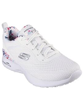 Zapatilla Skechers Laid Out Blanco Mujer