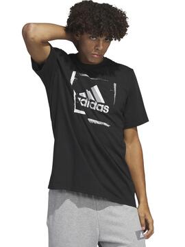 Camiseta Adidas 2TN Negro Hombre