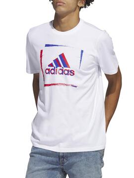 Camiseta Adidas 2TN Blanco Hombre