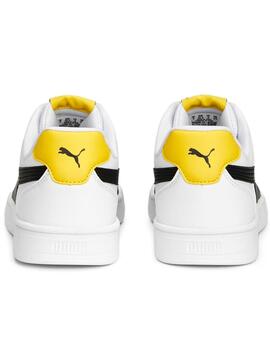 Zapatilla Puma Caven Bco/Ngro/Amarillo Unisex