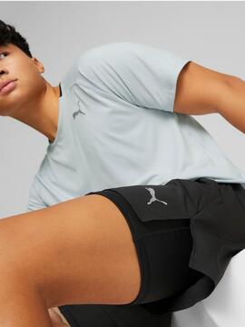 Pantalon Corto Puma Running 5' 2in1  Negro Hombre