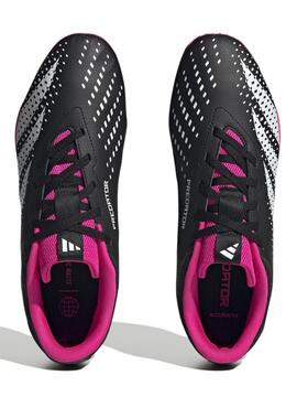 Bota Futbol Sala Adidas Accuracy Negro/Fucsia