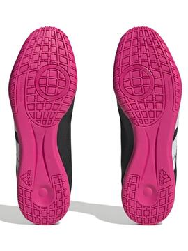 Bota Futbol Sala Adidas Accuracy Negro/Fucsia
