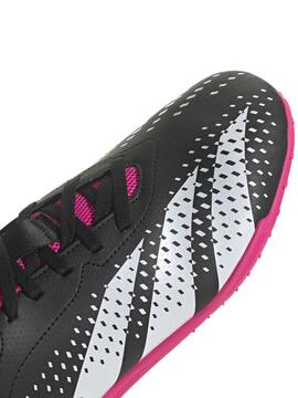 Bota Futbol Sala Adidas Accuracy Negro/Fucsia