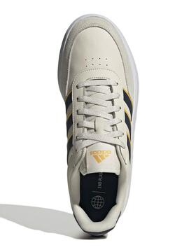 Zapatilla Adidas Breaknet Crema Hombre