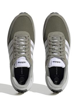 Zapatilla Adidas Run 70 Verde Hombre