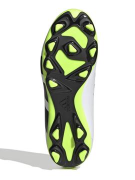 Bota de Futbol Adidas Predator Accuracy Bco/Neg Jr