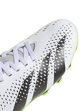 Bota de Futbol Adidas Predator Accuracy Bco/Neg Jr