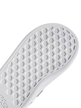 Zapatilla Adidas Grand Court Bco/Verde Bebe