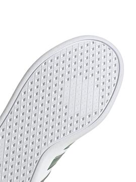 Zapatilla Adidas Breaknet Bco/Verde Hombre