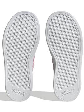 Zapatilla Adidas Grand Court Bco/Rosa Nujer