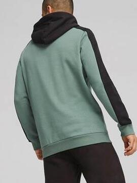 Sudadera Puma Verde Negro Hombre