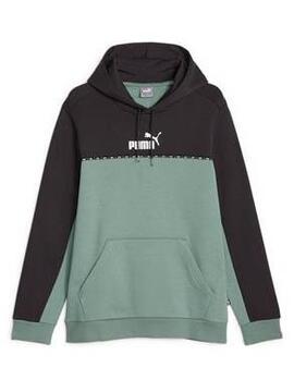Sudadera Puma Verde Negro Hombre