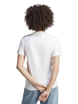 Camiseta Adidas Doodle fill Mujer Blanca