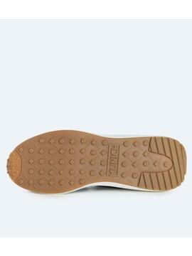 Zapatilla Munich Tip 20 Marino/Verde Hombre