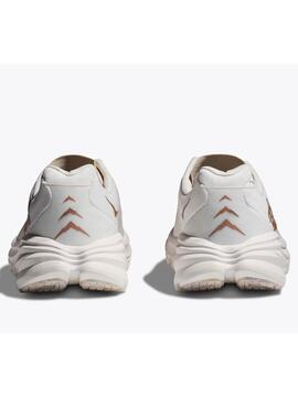 Zapatilla Hoka Rincon 3 Blanco/Oro Mujer