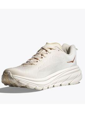 Zapatilla Hoka Rincon 3 Blanco/Oro Mujer