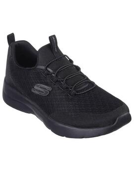 Zapatilla Skechers Dynamight  Negro Mujer