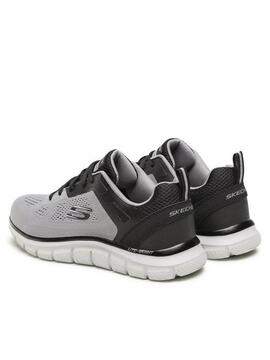 Zapatilla Skechers Track Gris Hombre
