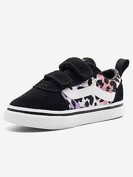 Zapatilla Vans Ward V Negro/Print Bebe