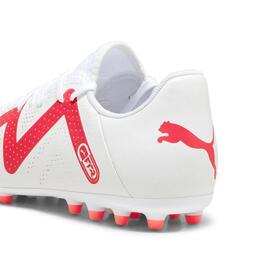 Bota Puma Future Play MG Bco/Coral Hombre