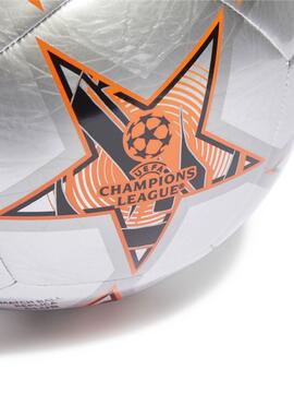 Balon Adidas UCL CLB Gris Naranja Unisex