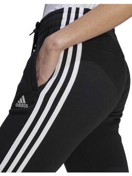 Pantalon Adidas 3S FZ Negro Mujer
