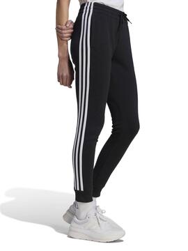 Pantalon Adidas 3S FZ Negro Mujer
