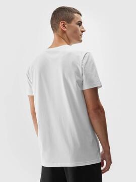 Camiseta 4F Blanca Hombre