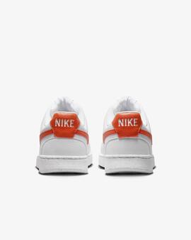 Zapatilla Nike Court Vision Bco/Naranja Hombre