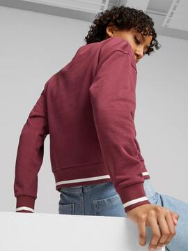 Sudadera Puma Granate Mujer