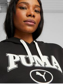 Sudadera Puma Negra Mujer