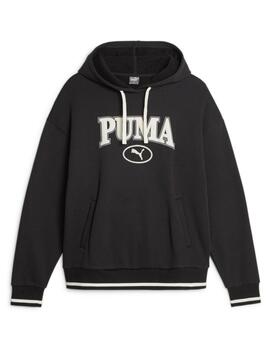 Sudadera Puma Negra Mujer