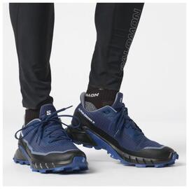 Zapatilla Salomon Alphacross 5 GTX Azul Hombre