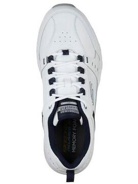 Zapatilla Skechers Redwick Blanca Hombre