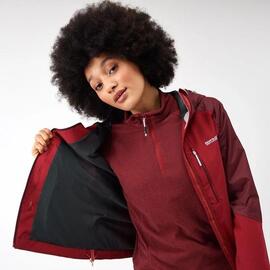 Chaqueta Regatta Highton Granate Mujer