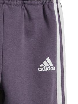 Chandal Adidas 3S Rosa/Morado Bebe