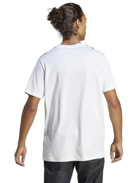 Camiseta Adidas 3S Blanco Hombre