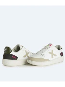 Zapatilla Munich Legit Blanco Beige Mujer