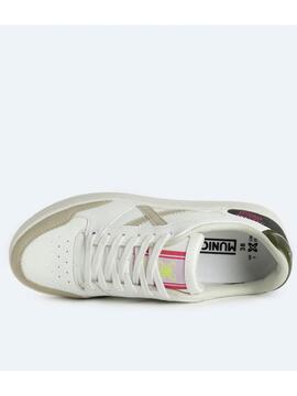 Zapatilla Munich Legit Blanco Beige Mujer