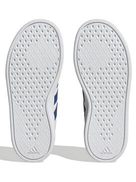 Zapatilla Adidas Breaknet Bco/Azul Niño