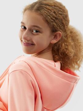 Sudadera 4F Coral Niña