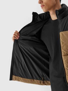 Abrigo 4F Down Marron/Negro Hombre
