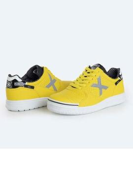 Zapatilla Munich G-3 Profit Amarilla Niñ@