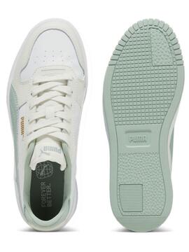 Zapatilla Puma Carina Street Bco/Verde Mujer