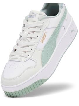 Zapatilla Puma Carina Street Bco/Verde Mujer