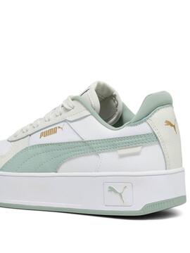Zapatilla Puma Carina Street Bco/Verde Mujer