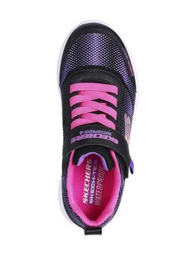 Zapatilla Skechers Dynamic Treal WP Azul/Lila Niña