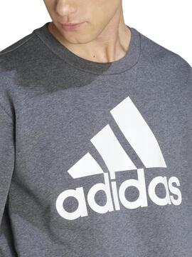 Sudadera Adidas BL FL Gris Hombre