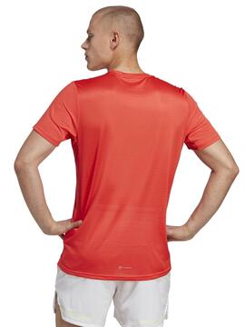 Camiseta Adidas Own The Run Naranja Hombre